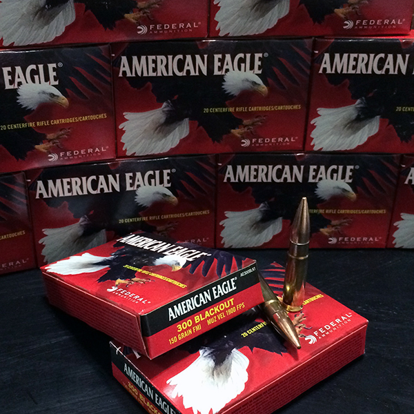 Federal American Eagle 300 BLK 150 gr. FMJBT 20 rnd/box